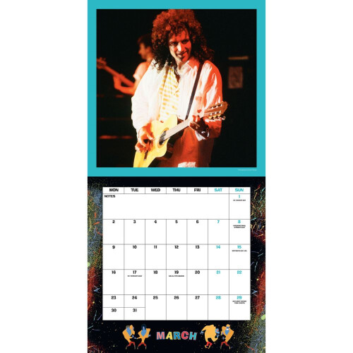 QUEEN 2026 COLLECTOR'S EDITION RECORD SLEEVE CALENDAR 2