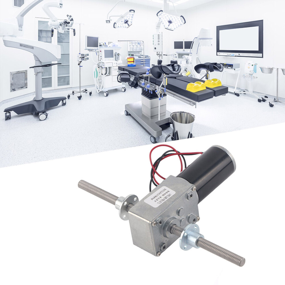 Worm Gear Motor Right And Left Hand Shaft Coaxial M8 Thread Speed Reduction 1280 Motor With Flangespeed Reduction Rate 290 4671323930457