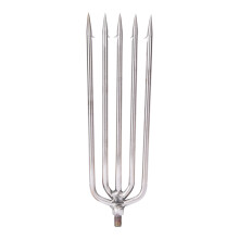 1 pcs Stainless Steel 5 Prongs Harpoon Gig Gaff Hook Barb Fish Spear for Outdoor Fishing Tackle