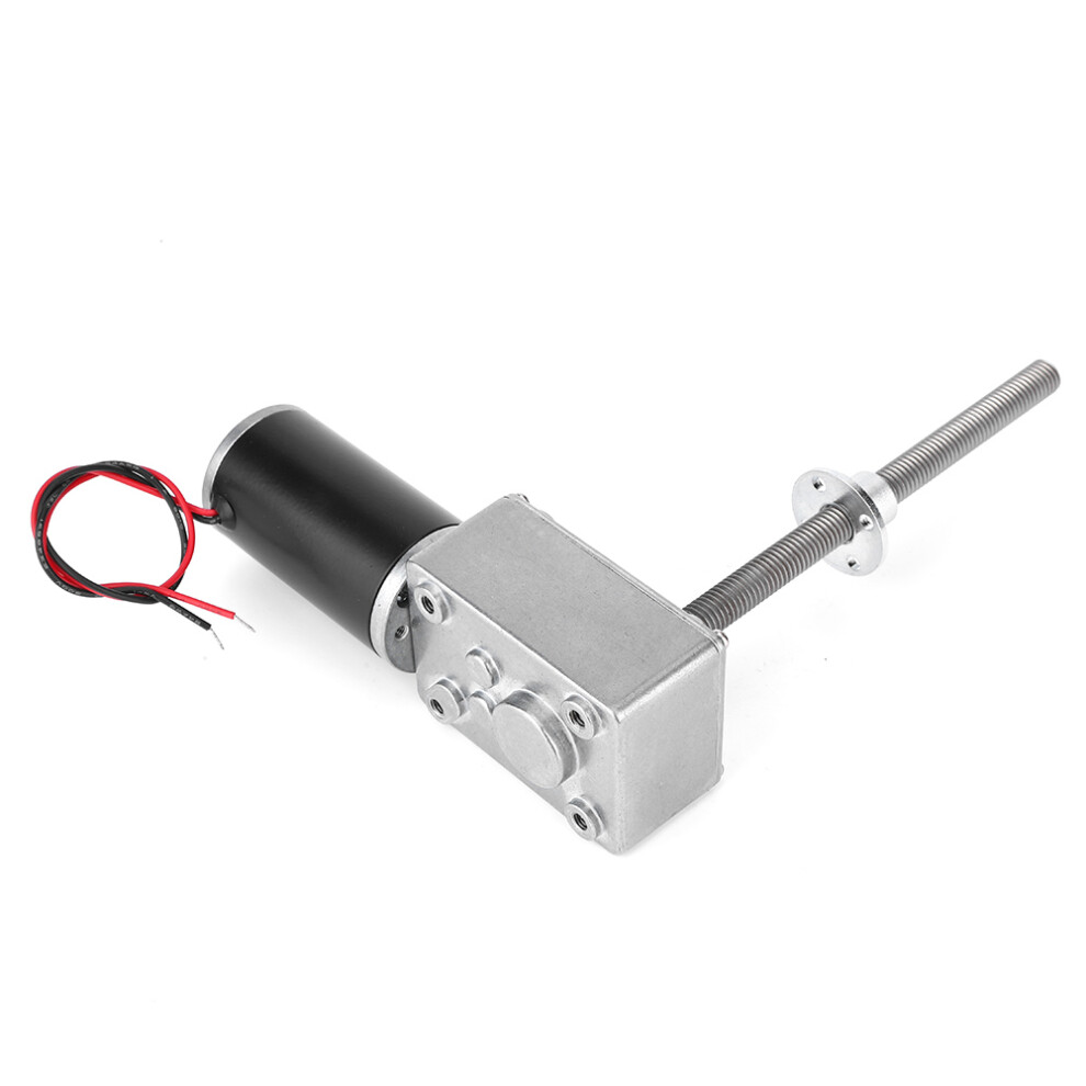 Motor Worm Gearbox High Torsion 8Mm Screw Shaft With Flange For Electric Windowreduction Ratio 200 4961323932071