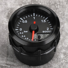 2in Car Turbo Pressure Boost Gauge Meter 2Bar 12V Colorful Display Universal Modified Parts