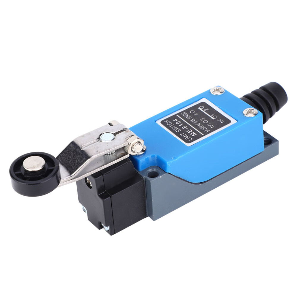 Me-8104 Limit Switch 250Vac 50~60Hz 115Vdc Adjustable Roller Lever Micro Switch 12 X 4 X 2.7Cm 5051323934195