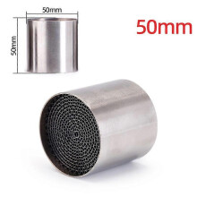 48mm 50mm 53mm Universal Motorcycle Exhaust Catalyst DB Killer Reduce Noise High Torque Low Speed Gas