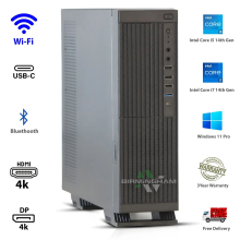 Windows 11 Pro i5 14TH GEN, 512GB SSD, 32GB RAM Desktop PC SFF WIFI 4K HDMI