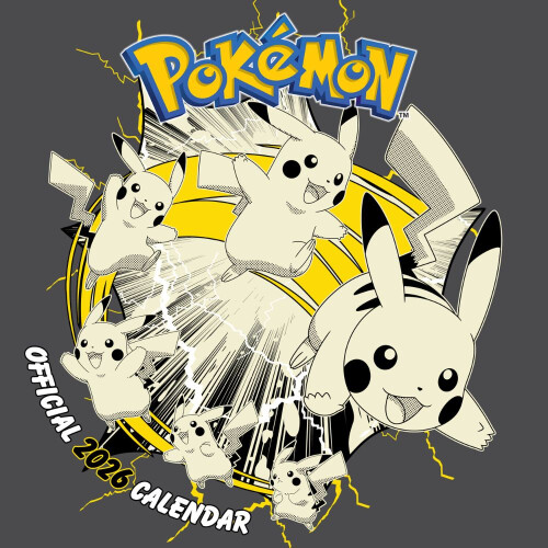 Pokémon POKEMON 2026 SQUARE CALENDAR