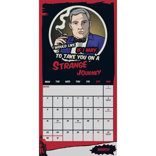 ROCKY HORROR SHOW 2026 SQUARE CALENDAR 2