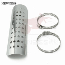 Universal Motorcycle Chrome Exhaust Muffler Muffler Pipe Heat Shield Cover Car Covers For Harley Custom