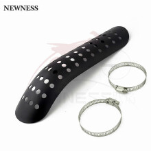 Universal Motorcycle Chrome Exhaust Muffler Muffler Pipe Heat Shield Cover Car Covers For Harley Custom