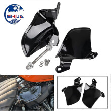 Motorcycle Saddle Discs Air Heat Deflector For Harley Softail Fat Boy Breakout Street Bob Sport Glide