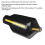 Universal Motorcycle Handlebar Hand Guard Shield Windproof Windshield Protector 4
