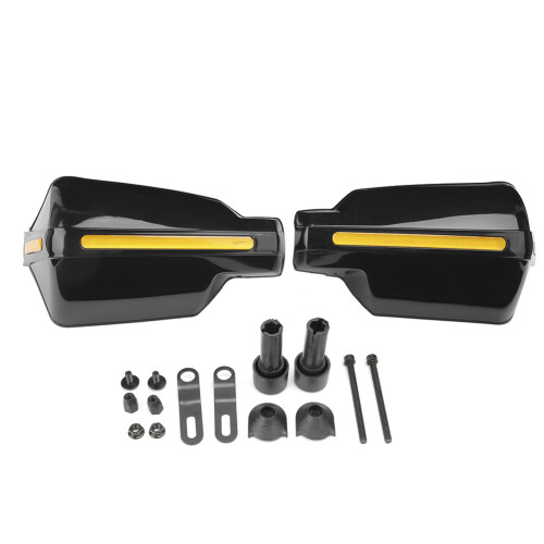 Universal Motorcycle Handlebar Hand Guard Shield Windproof Windshield Protector 1