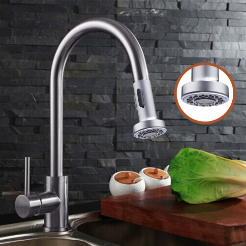 Faucet Spayer Head Sink 2 Functions Spray Head G1/2 Pull Out Spray Head Nozzle for Kitchen Faucet Pull Down Faucet Replacement Spray Head K 1