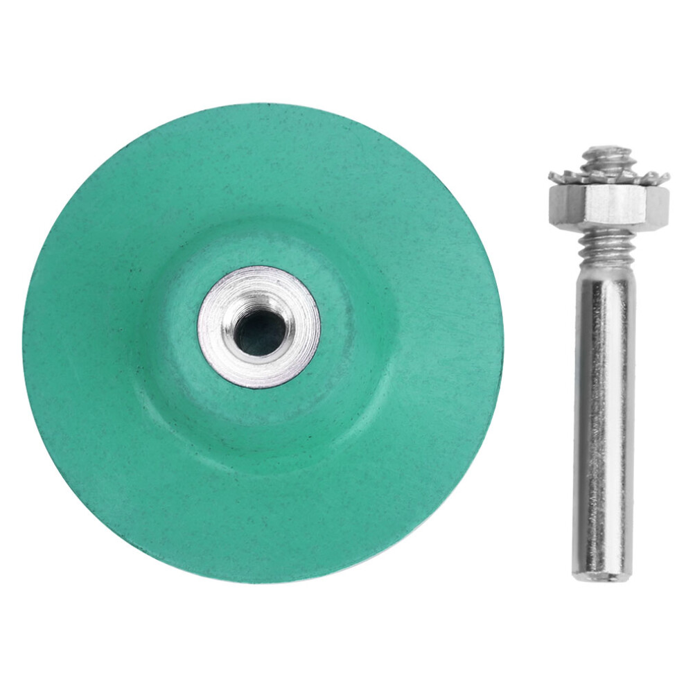 2 Inch Bristle Disc Emery Rubber Abrasive Brush Polishing Grinding Wheel For Burr Rust Removalgreen 6921323939089
