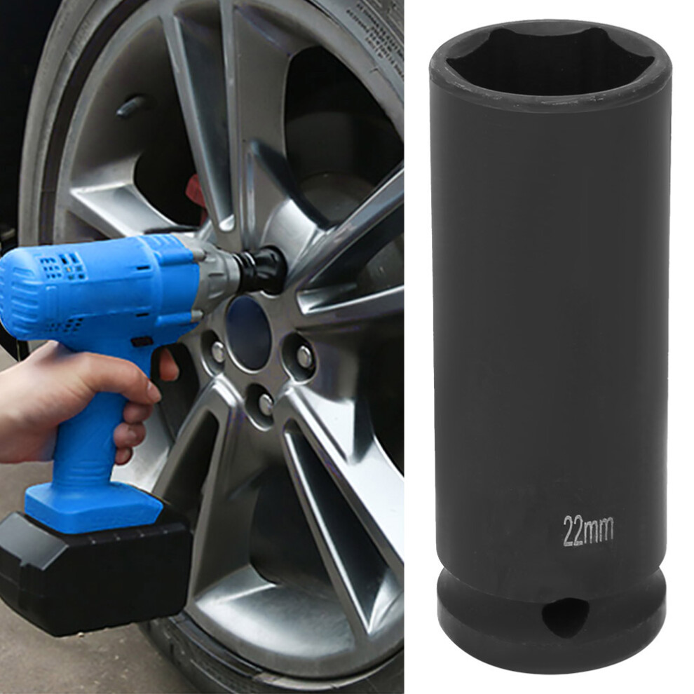 1/2 Inch Drive 21/22/24Mm Metric Deep Impact Socket 6 Point Pneumatic Air Socke22mm 4601323939112
