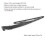 Car Rear Windshield Windscreen Wiper Arm Blade Set Fit for Jeep Wrangler 2007-2016 6