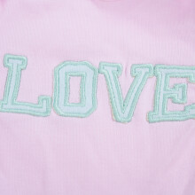Simulation Doll LOVE Patterned Clothes Set for 50-55cm Newborn Doll 0-3 Months BabyDoll Clothes