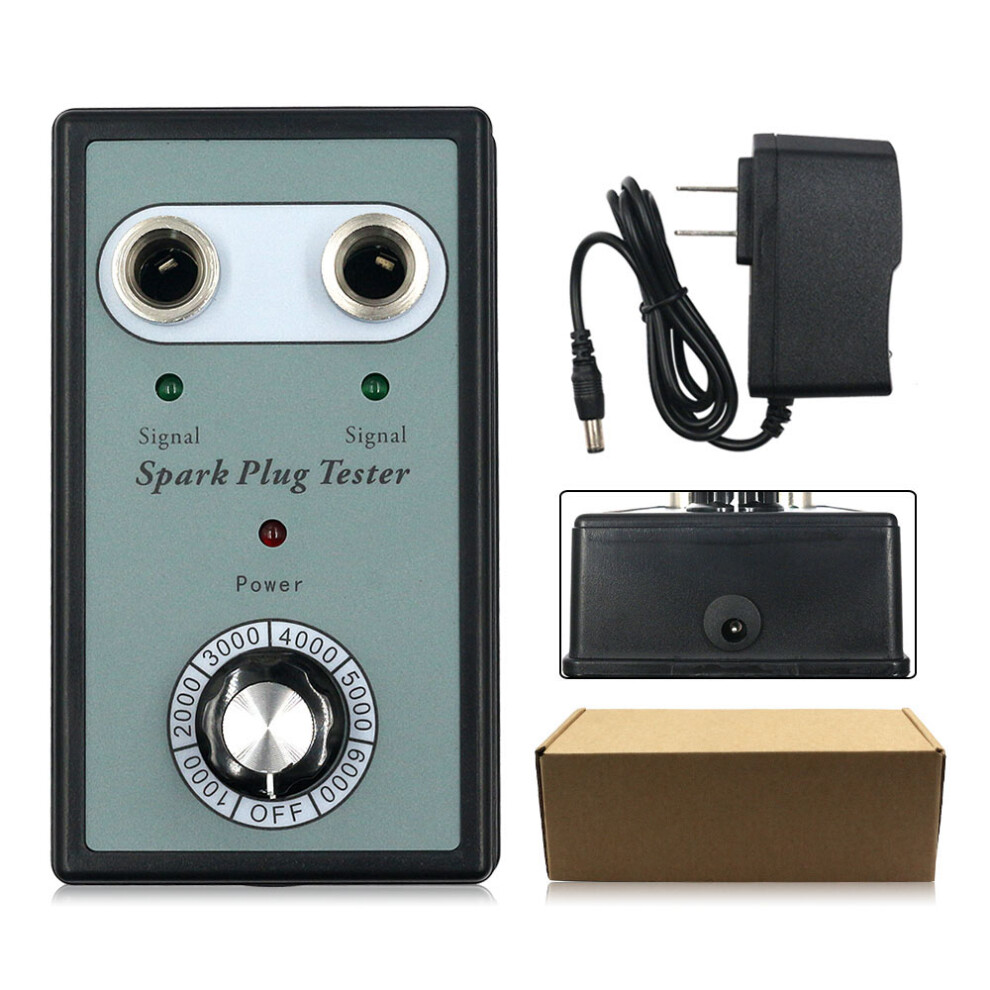 Car Spark Plug Tester Detector With Two Holes Ignition Plug Analyzer Diagnostic Tool 4611323943194