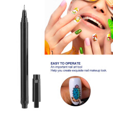 Professioneller tragbarer Nagelstift zum Blumenzeichnen, Schwarz