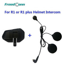 Accessories R1 or R1plus Motorcycle Bluetooth Headset Small Microphone Speaker MIC + Adhesive Mount