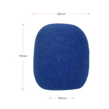 5 Stück Mikrofonwindschutz Foam-Cover für Standard-Kugelmikrofone