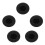 Mini Microphone Windscreens Mic Foam Covers for Lapel Headset Microphone Black, Pack of 5pcs 3