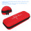 Portable Household Stethoscope Storage Box Organizer Case Storage Bag ContainerRed 5