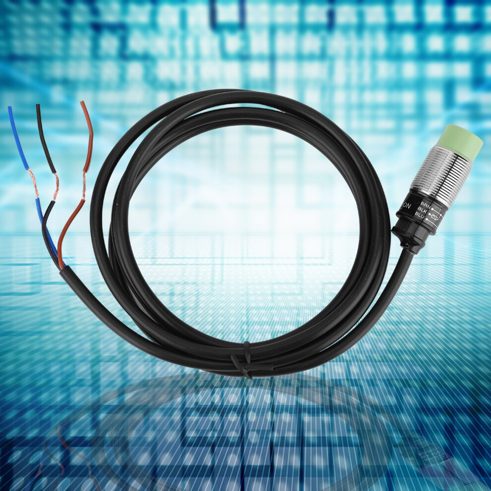 Berm Pr18-8Dn Proximity Switch Inductive 3 Wire No Npn Sensor Hall Sensing Switch 10~30Vdc 9321323946303