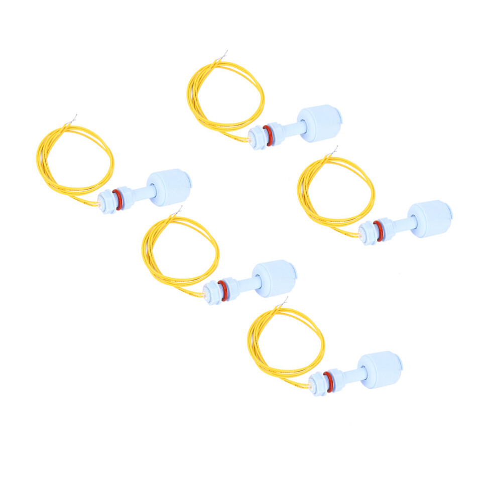 5Pcs Pp Plastic Float Switch Water Tank Pool Liquid Level Sensor Controller Blue P5210 8231323946177