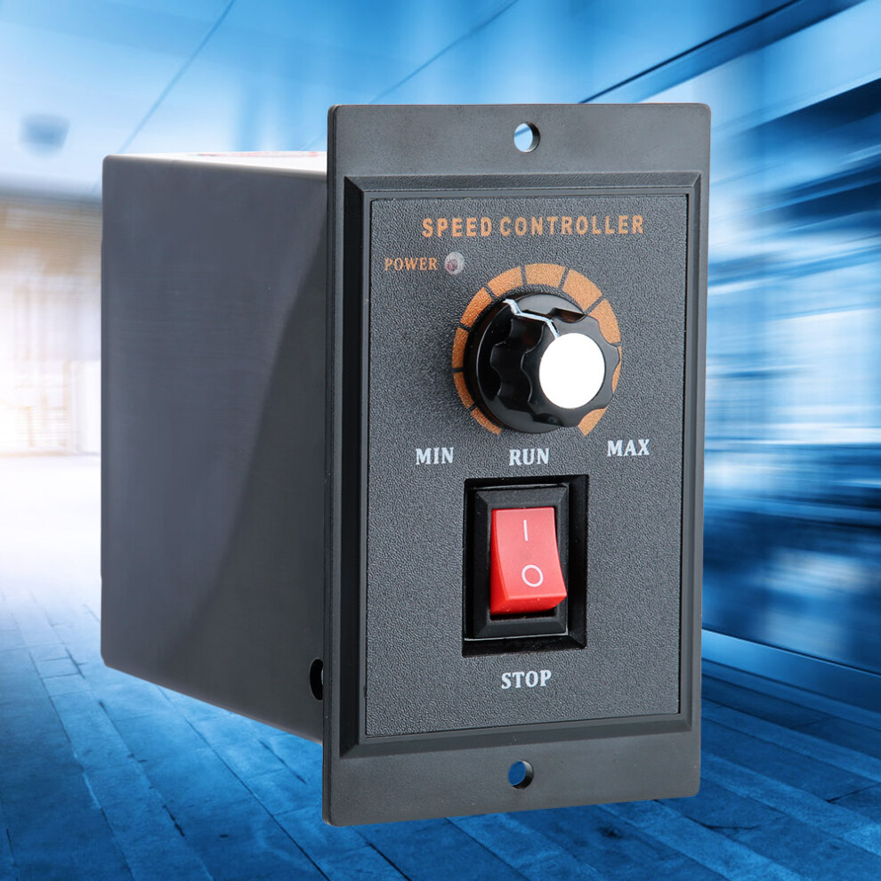 Dc-51 Speed Controller Abs Housing Permanent Magnet Motor 220Vac Input Voltage 120W 2.2Aoutput Voltage 0-110Vdc 8781323946474