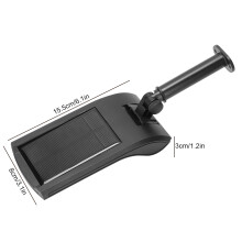 36 LEDs Waterproof Garden Yard Solar Powered Outdoor Light Sensor Wall Lamp