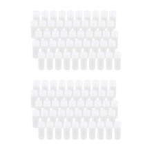 AD-100X Plastic Sample Bottle 5Ml Test Tube Lab Small Vial Storage Container + Lid