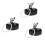 3PCS 7 Fin Extractor Blades For Nutri Ninja Blender 1000W 1500W 1
