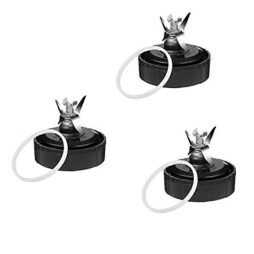 3PCS 7 Fin Extractor Blades For Nutri Ninja Blender 1000W 1500W