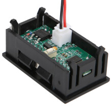 YB27VE Electric Car Digital LED Voltage and Electricity Dual Meters Tester Battery Power Display Voltage MeterLithium Battery 12V