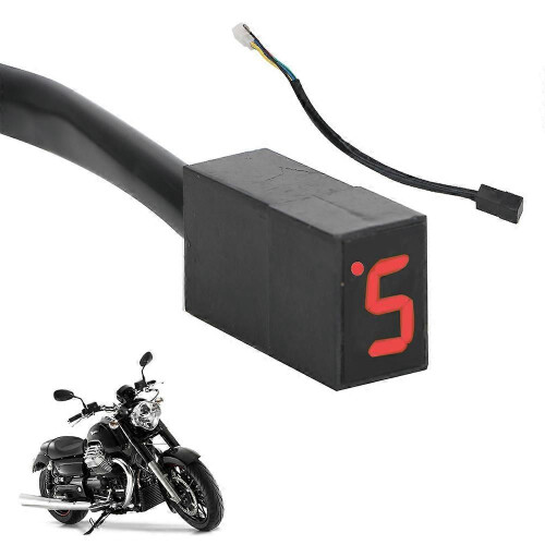 Display Motorcycle Gear Shift Lever Sensor Universal 5 Speed LED Display-26085