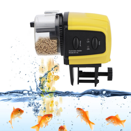 Digitaler Aquarium-Autofutterer | 2 x AAA | Einstellbarer Futterspender 2