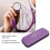 Simple Shockproof Stethoscope Storage Bag EVA Portable Stethoscope Organizer BoxPurple 9