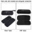 Simple Shockproof Stethoscope Storage Bag EVA Portable Stethoscope Organizer BoxBlack 5