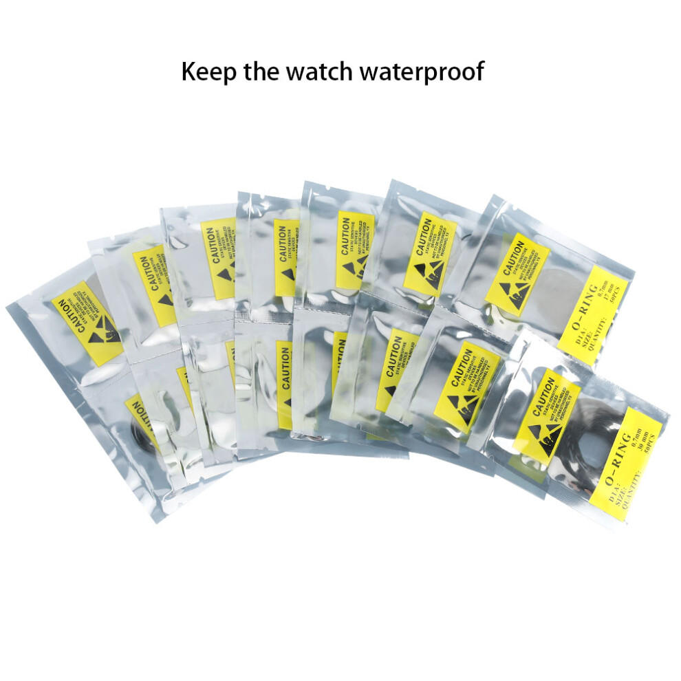 750pcs 0.7mm Waterproof Round Watch Gaskets O Ring Rubber Seal Washers Watch Accessory-image-OPC-PHWDH97-NEW