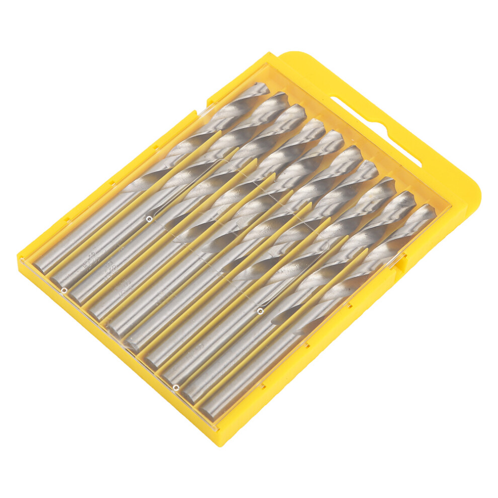 10Pcs/Box High Speed Steel Drill Bits Straight Shank Twisted Drill Bits6.5mm 8451323952095