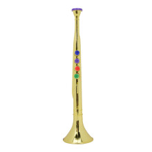 Goldener Plastik-Kinder-Trompete Vorschul-Musikspielzeug Geschenk, 20cm
