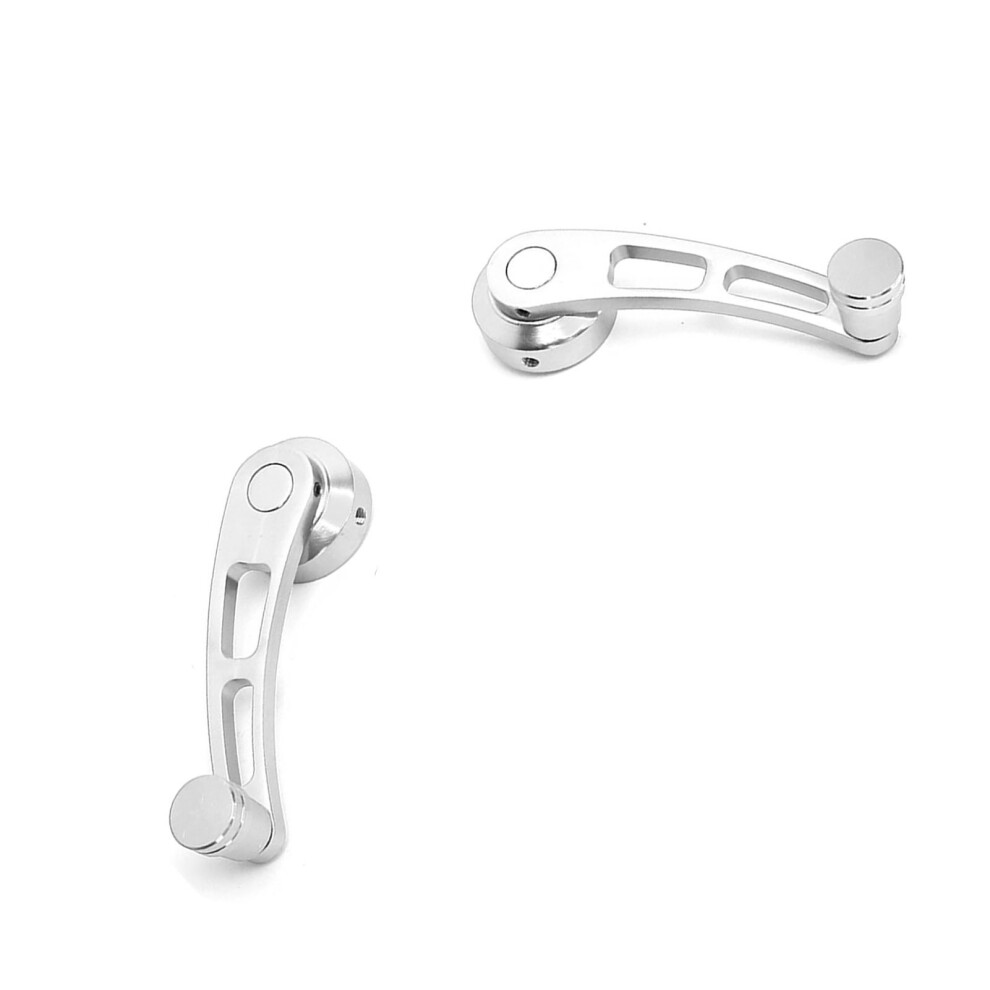 2Pcs Alloy Window Handle Riser Winder Crank Fit For Classic Car 3571323952927