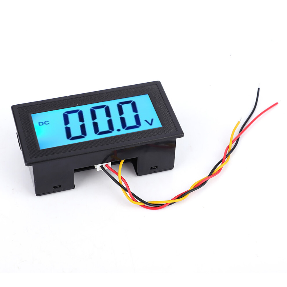 Yb5135db Lcd Digital Display Three Wire Voltage Meter Monitor Voltmeter 5011323954364