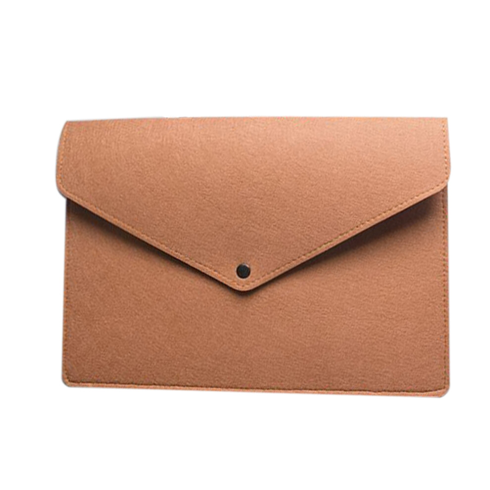 Felt Tablet Sleeve Bag Large Capacity Layered Storage Soft Inner Graphic Drawing Tablet Carrying Case For Travelling Office 3391323954840