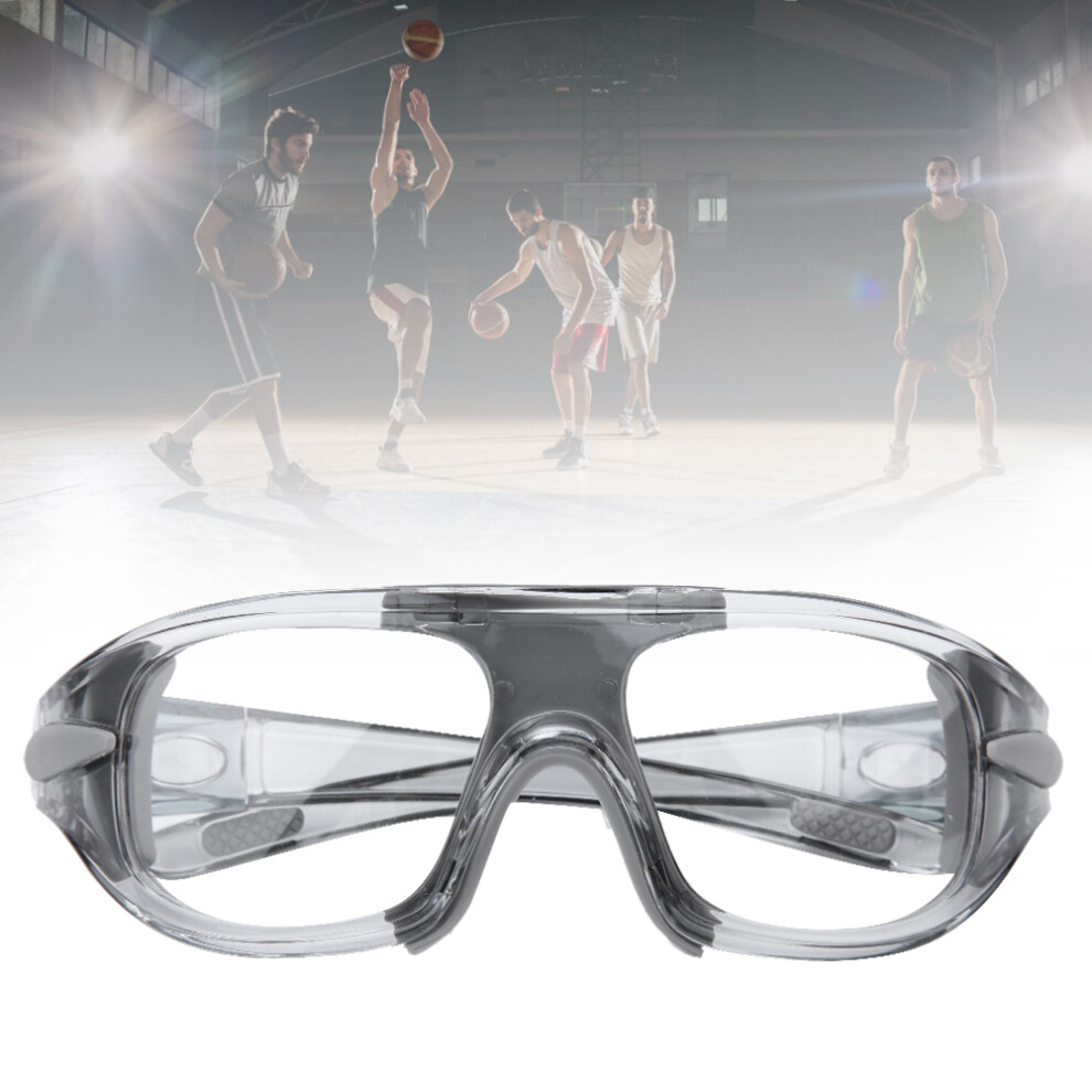 Safety Sports Goggles Anti Shock Basketball Pc Lens Protective Glasses For Outdoor Football Soccergrey 7891323956333