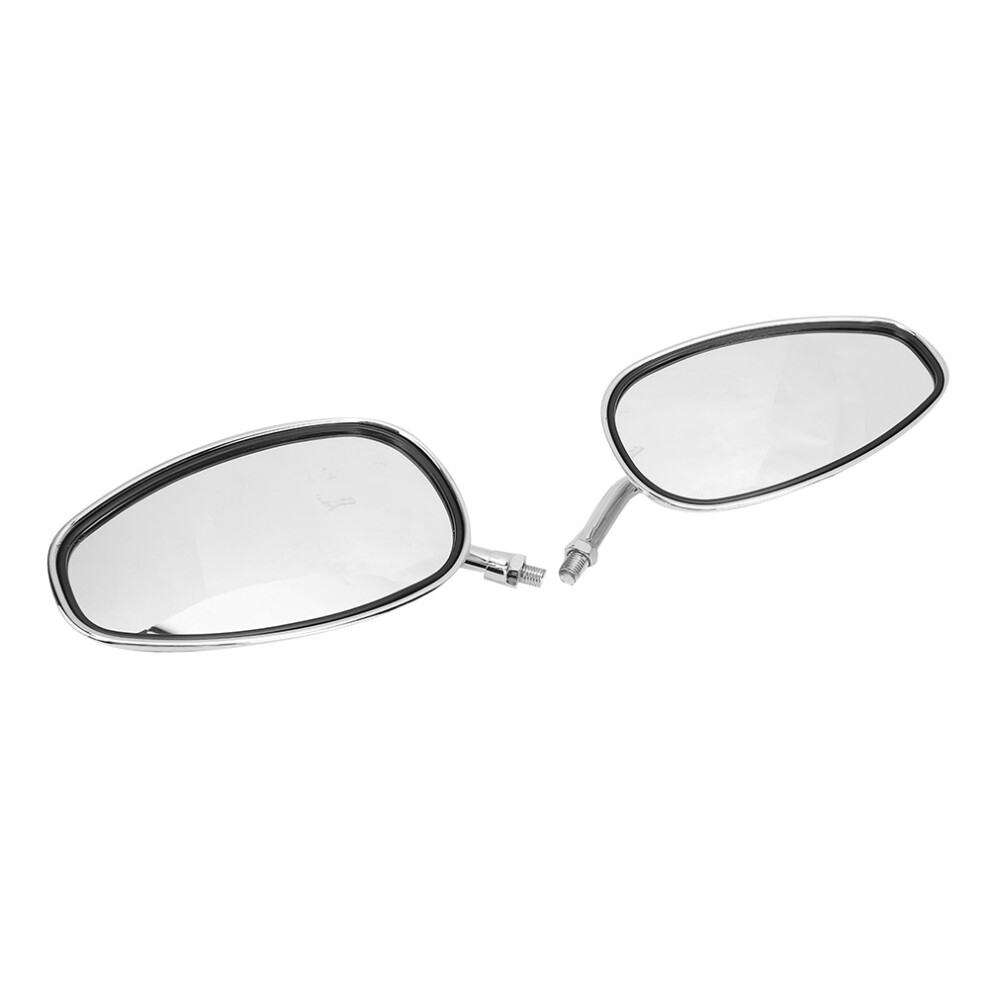 1Pair Electic Mobility Scooter Rear View Glass Reflective Mirror Modified Accessory