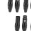 5 Pair 3 Pin XLR Plug Audio Socket Cannon Connector Black 10