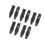 5 Pair 3 Pin XLR Plug Audio Socket Cannon Connector Black 1