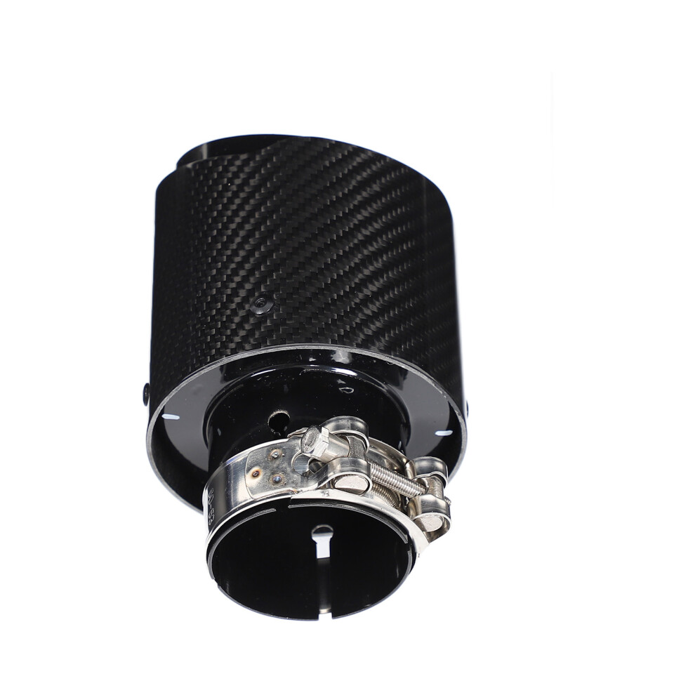 Car Universal Exhaust Tail Pipe Tip Car Modification Accessories Inlet 63Mm Outlet 101Mm 3671323957806