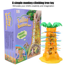 Affe Kletterbaum-Spielzeug - Pädagogisches Kunststoffspielzeug für Kinder, 21x8,5x26cm